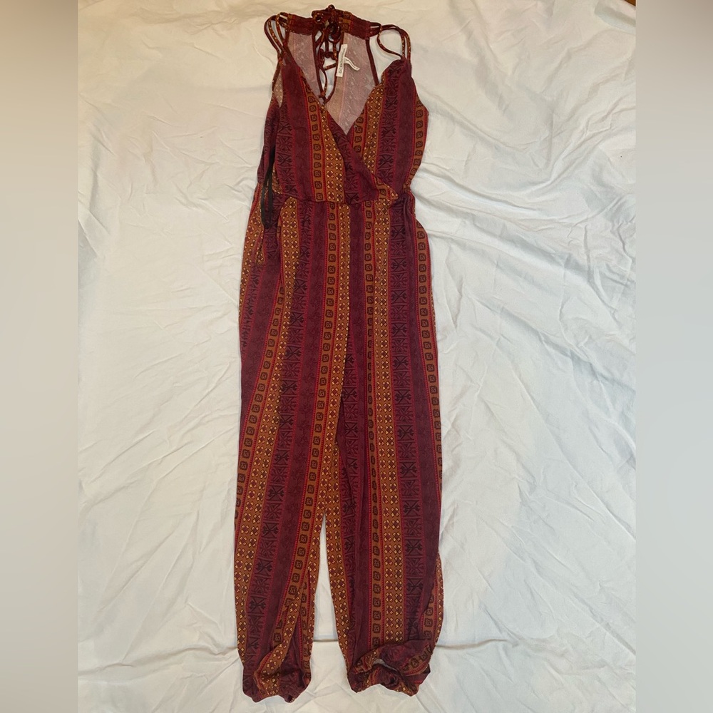 Bcbgeneration Red Jumpsuit Extra Small - image 1